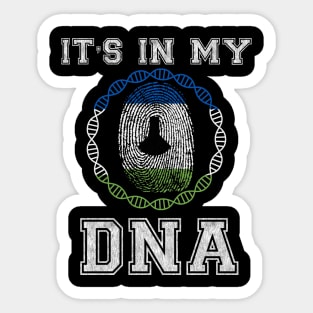 Lesotho  It's In My DNA - Gift for Basotho From Lesotho Sticker